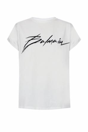 Velvet logo t-shirt, zdjęcie 1 Velvet logo t-shirt od Balmain